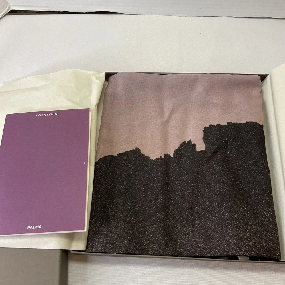 TwentyNine 29 Palms Jared Leto Chiffon Scarf Electric‎ Dreams Scarf 35.4 x 35.4